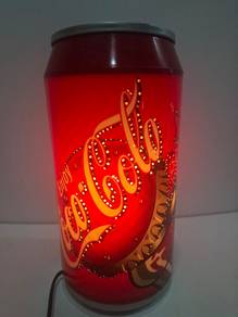 Coca-Cola Can Style Rotating Lamp