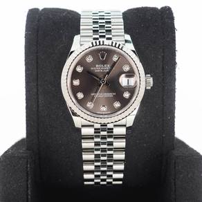 Brand New Aug 2026 Rolex Datejust 31 Dark Grey