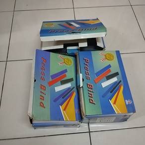 Binding strip press bind buku