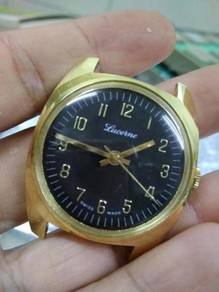 Vintage Lucerne Gent Watch NOS Swiss made