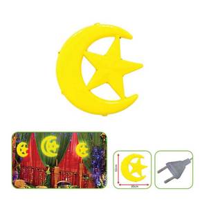Lampu Hiasan Bulan Sabit Dan Bintang 32cm (2's)