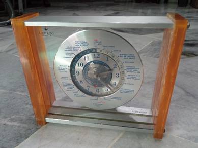 Antique Mitsukoshi World Time Clock