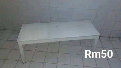 meja console ikea glass