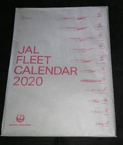 JAL JAPAN AIRLINES FLEET Calendar 2020