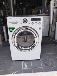 LG inverter front load hot washer mesin basuh 13