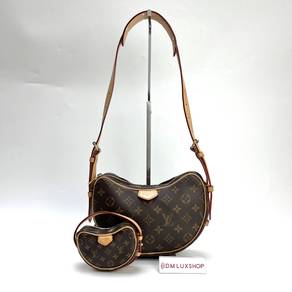 Preloved LV Monogram Croissant PM GHW