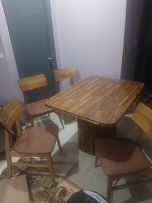 PREMIUM SOLID Wood Dining Table 4-Seater