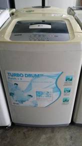 Mesin Basuh Washing LG 9kg Machine Refurbish Auto