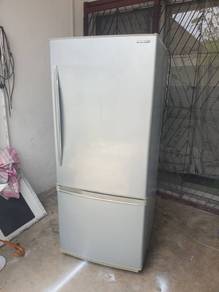 2door refrigerator Panasonic 355L peti ais sejuk