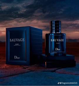 perfume Dior Sauvage elixir