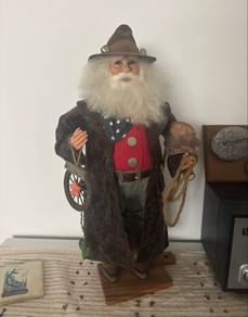 Karen Didion Originals Texas Cowboy Santa
