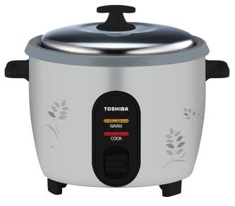 Toshiba 1.0L NonStick Rice Cooker RCT10CEMYGY GREY