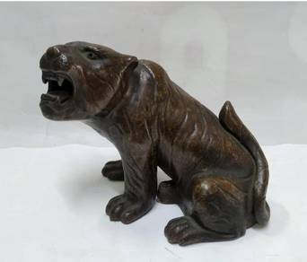 antique Chinese Bronze Feng Shui Zodiac Year Fierc