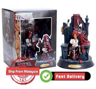 Anime One Piece four kings Shanks PVC Figures 24cm