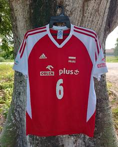 ADIDAS size L Poland football training 2012 jersey