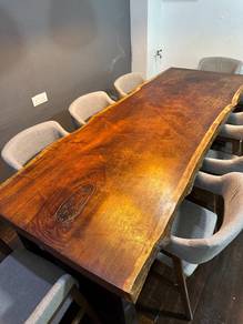 Merbau Dining Table Set (Solid Wood) for SALE