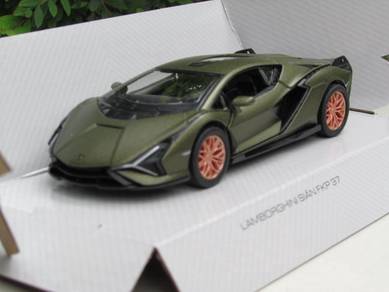 Kinsmart Diecast Car Lamborghini Sian Fkp 37 Green