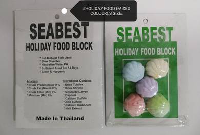 SeaBest Fruit Holiday Food 50gram Fish Aquarium