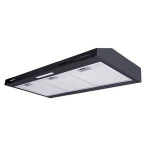 Milux 3ft Cooker Hood (Black, 1000m³/hr) MHSS431