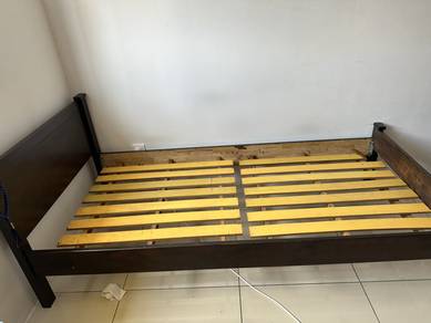 wooden  bed frame 