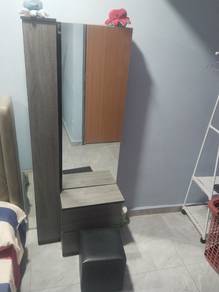 dressing table with stool