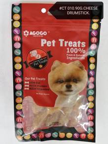 Agogo Cheese Drumsticks 90gram Dog Treat Snack