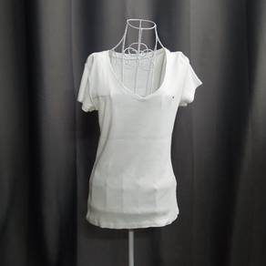 Tommy Hilfiger V-Neck White Tee