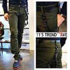 P0454 READY STOCK ARMY GREEN FORMAL MAN PANTs 🔥