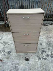 3 Tier Shoes Cabinet Rack Rak Kasut