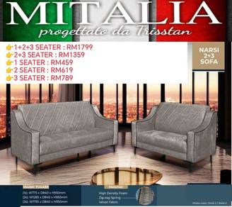 Quality Sofa Set 2 + 3 Seater | Sofa Set Murah