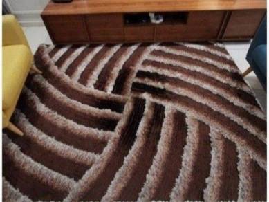 5D Woven Ruffle Fur Carpet