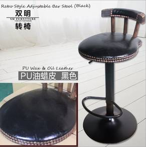 BLACK Chair High Kerusi Hitam
