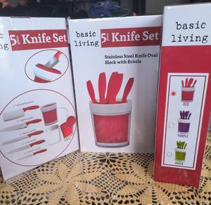 5 set pisau - Basic Living