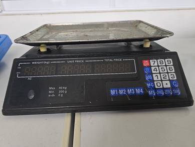 Digital weighting machine