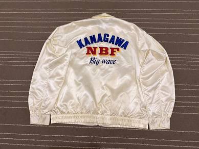 KANAGAWA NBF big wave bowling jacket XL 3398