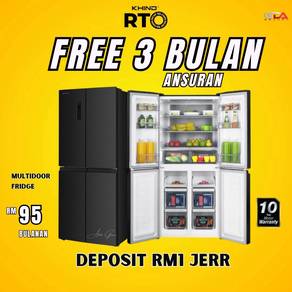 Ansuran Peti Sejuk Ais Fridge Baru KHIND JB