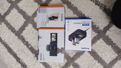 Sony ZV-1 Vlogging Camera (Full Set Box + Extra Ac