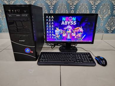 brand pc lite gaming fullset
