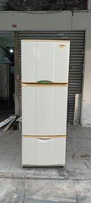 3door fridge refrigerator National 406-L