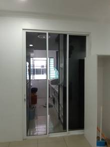 42) Pintu Sliding  Aluminium&Kace