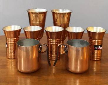 Copper cups 9