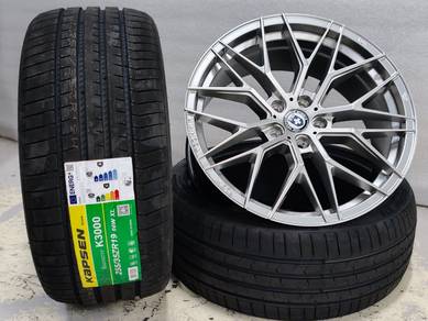 BMW E90 F30 F32 X1 E84 19" Rim + Tayar Baru R322