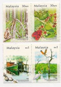 Mint Stamp Mangroves Malaysia 2004