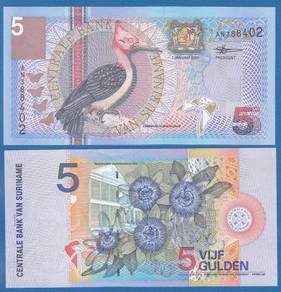 Suriname 5 Gulden P 146 UNC