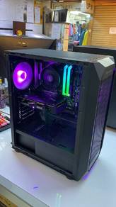 Gaming PC Ryzen 5 5500 + RX6500XT + Dual Monitor