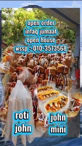 Roti John , Burger