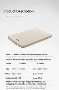 self inflating sponge cushion double 