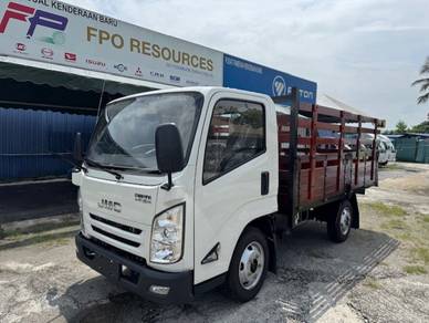 NEW JMC Lori Lorry 1 Ton 12 Kaki Kayu Hicom Isuzu