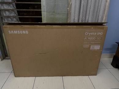 Samsung 50" Crystal UHD 4K Smart TV AU9000