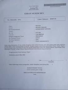 Residential Land in Melaka Tengah, MLK